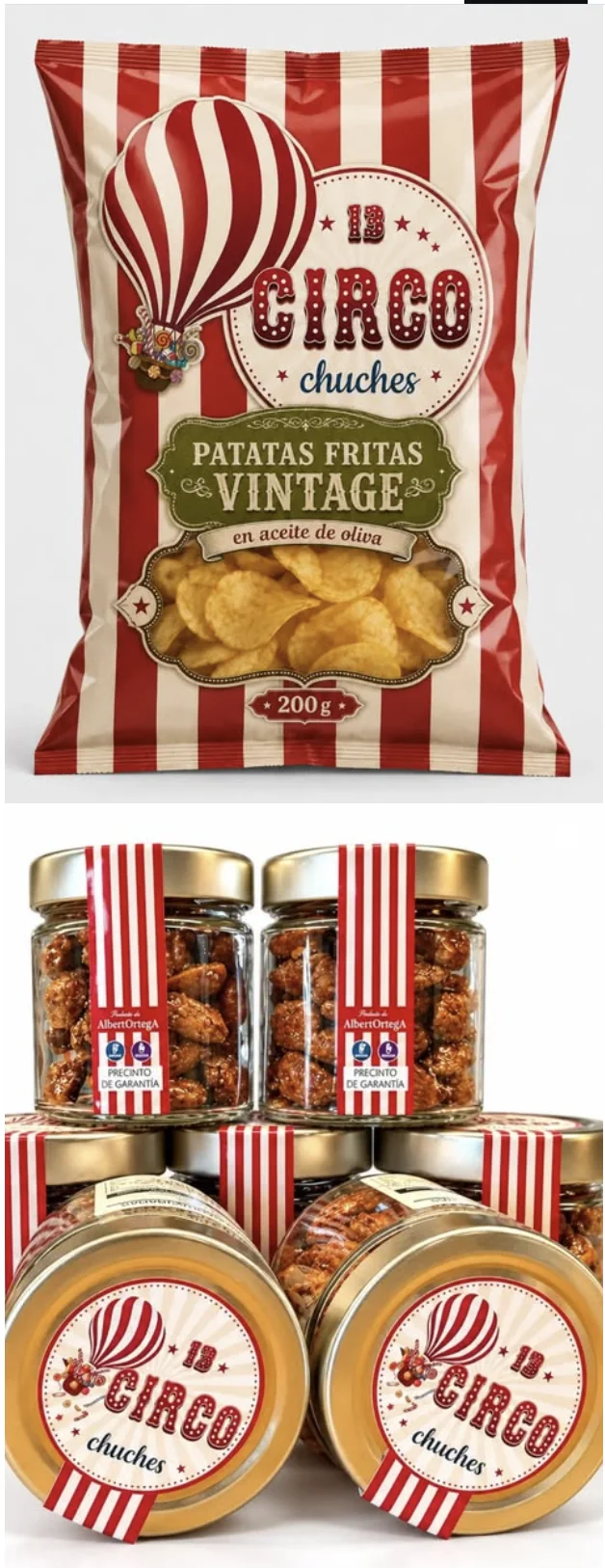 Patatas fritas Vintage